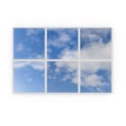 Ledvance - Design Your Light : Pack de 6 dalles LED 600 33W avec impression d'un ciel bleu