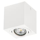 Ledvance - LDV ORBIS SURFACE Carré GU10 Blanc - Spot saillie orientable LEDVANCE