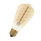 Ledvance - LED CLASSIC OSRAM 1906 DIM EDI37 Verre Doré Filament E27 4,8W 2200K 420lm