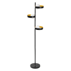 Ledvance - LDV Decor MEMPHIS FLOOR 3XG9 Noir/Or Ledvance