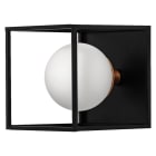 Ledvance - LDV Decor SQUARE 150X150 IP44 1XG9 Noir Ledvance