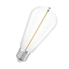 Ledvance - LED CLASSIC OSRAM 1906 Edison16 Verre Clair Filament E27 2,2W 827 150lm