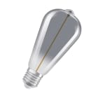 Ledvance - LED CLASSIC OSRAM 1906 Edison6 Verre Fumé Filament E27 2,2W 818 60lm