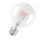 Ledvance - LED OSRAM 1906 DIM CLG40 D95 Verre clair Filament spiral E27 4,8W 2700K