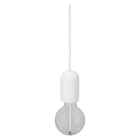 Ledvance - LDV Suspension PENDULUM ROUND PLASTER Vintage 1906 Blanc E27 (lampe non fournie)