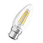 Ledvance - LED CLASSIC LEDVANCE PFM CLB40 Verre Clair B22d 4W 827 470lm