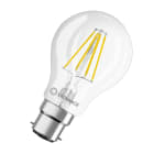 Ledvance - LED CLASSIC LEDVANCE PFM CLA40 Fil Verre Claire B22d 4W 827 470lm