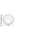 Ledvance - LDV ORBIS MS Rond ø400mm 27W 1600lm 3000K Blanc Plafonnier décoratif LEDVANCE
