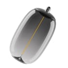 Ledvance - LED OSRAM 1906 Big Elipse Oval12 Verre Smoke -Fil magnétique- E27 4W 1800K 120lm