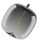 Ledvance - LED OSRAM 1906 Big Oval10 Verre Smoke - Fil magnétique - E27 4W 1800K 100lm