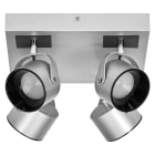 Ledvance - LDV Spot Jupiter Quattro 22W/830 750lm Argent orient. plafonnier carré LEDVANCE