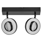 Ledvance - LDV Spot Saturn duo 21W 440lm click CCT Noir orientable - plafonnier LEDVANCE