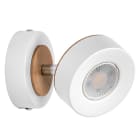 Ledvance - LDV Spot Pluto mono 90mm 5W/3000K 300lm blanc orientable - Plafonnier LEDVANCE