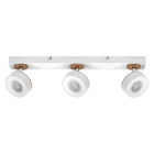 Ledvance - LDV Spot Pluto trio 498mm 15W/3000K 960lm blanc orientable - Plafonnier LEDVANCE