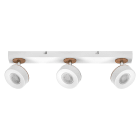 Ledvance - LDV Spot Pluto trio 498mm 15W/3000K 960lm blanc orientable - Plafonnier LEDVANCE