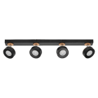 Ledvance - LDV Spot Pluto quatro 698mm 20W/830 1250lm Noir orientable - Plafonnier LEDVANCE