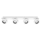 Ledvance - LDV Spot Venus Quattro 21W/3000K 910lm Blanc orientable - Plafonnier LEDVANCE
