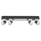 Ledvance - LDV Spot Neptune 700 Quatro 27W/3000K 1280lm Noir orientable Plafonnier LEDVANCE