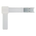 Ledvance - LDV TRUSYS FLEX Connecteur en L 8x2,5mm², femelle en haut pour rail LEDVANCE