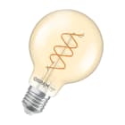 Ledvance - LED OSR 1906 Globe 80 ambre FIL COEUR DIM 8W 922 E27