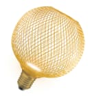 Ledvance - LED OSRAM 1906 Cage Dorée Globe 125 + LED Plate 3,5W 300lm 827 100° E27