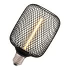Ledvance - LED OSRAM 1906 Cage Noire Cylindr 100 Filament droit Gradable 3,5W 110lm 818 E27
