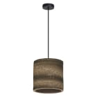 Ledvance - Suspension décorative Cardboard Cylinder brun à culot E27 - lampe non incluse