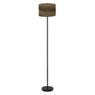 Ledvance - Luminaire sur pied Cardboard Cylinder brun à culot E27 - lampe non incluse