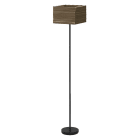 Ledvance - Luminaire sur pied Cardboard Square brun à culot E27 - lampe non incluse