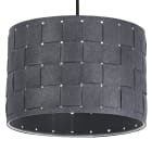 Ledvance - Suspension Felt Weaving ø280 en feutre gris avec douille E27 - lampe non fournie