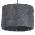 Ledvance - Suspension Felt Weaving ø280 en feutre gris avec douille E27 - lampe non fournie