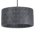 Ledvance - Suspension Felt Weaving ø380 en feutre gris avec douille E27 - lampe non fournie
