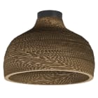 Ledvance - Plafonnier décoratif Cardboard Hat brun à culot E27 - lampe non incluse