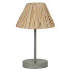 Ledvance - LDV Luminaire à poser déco RAFFIA à culot E27 vert - lampe non incluse LEDVANCE