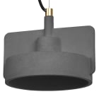 Ledvance - Suspension décorative MOLD Ø 220mm en beton doré avec douille E27 LEDVANCE