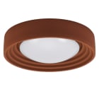 Ledvance - LDV Plafonnier CONCRETE Ø 400 18W/3000K 1 500lm Click Dim marron LEDVANCE