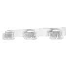 Ledvance - LDV ORBIS FLAME Trio Blanc 16,5W 1050lm Click CCT IP44 Applique SdB LEDVANCE