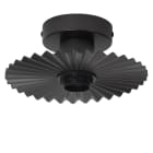 Ledvance - LDV Plafonnier déco Plissee E27 anthracite - Lampe non fournie Ledvance