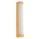 Ledvance - LDV ORBIS Tube Frosted 400 9W 900lm Click CCT DIM IP44 Bois Applique LEDVANCE