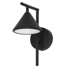Ledvance - LDV FUJI Wall 5W/3000K 180lm - Applique murale noire blanc chaud