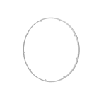Ledvance - LDV SF FLAT 500 Rond - Diffuseur en Polycarbonate pour Hublot SF Flat Ledvance