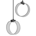 Ledvance - LDV Suspension Circle Duo 12W 930lm Click CCT (3000/4200/6500K) noire LEDVANCE