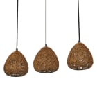 Ledvance - LDV Susp. linéaire trio Paper Drop à culot E27 beige, lampe non incluse LEDVANCE