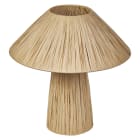 Ledvance - LDV lum à poser BAMBOO Paper Hut à culot E27 marron - lampe non incluse LEDVANCE