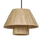 Ledvance - LDV Suspension ø280mm BAMBOO Paper Hut à culot E27 marron - lampe non incluse