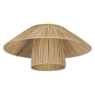 Ledvance - LDV Plafonnier ø400mm BAMBOO Paper Hut à culot E27 marron - lampe non incluse