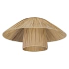 Ledvance - LDV Plafonnier ø400mm BAMBOO Paper Hut à culot E27 marron - lampe non incluse