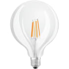 Ledvance - LED SUPERSTAR+ Globe 125mm clair fil variable 11W=100 E27 chaud
