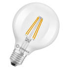 Ledvance - LED CLASSIC LEDVANCE SUP GLB 60 D95 Verre claire énergie A E27 3,8 W 827 806lm