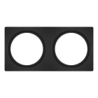 Ledvance - Accessoires SPOT LED : cadre d'habillage rectangulaire Duo 100 x 200 noir